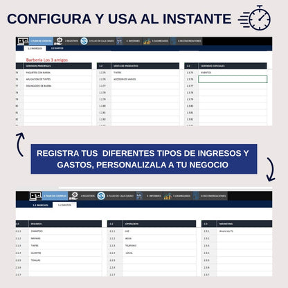 Plantilla Caja Maestra